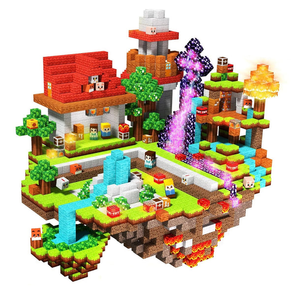 【Sky Island】Magnetic Tiles Building Blocks STEM Toys - 2025 Magnevia Collection