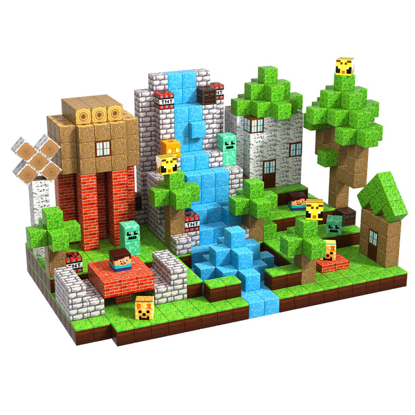 【Forest Life】Magnetic Tiles Building Blocks STEM Toys - 2025 Village Collection