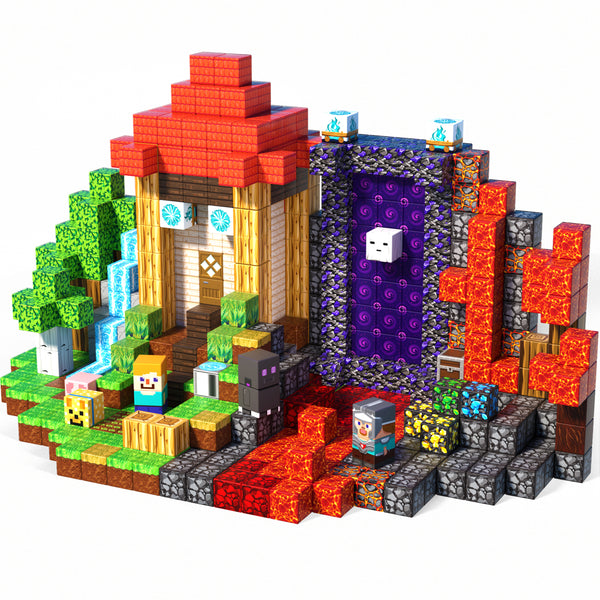 【Magic x Forest】Magnetic Tiles Building Blocks STEM Toys - 2025 Adventure Collection