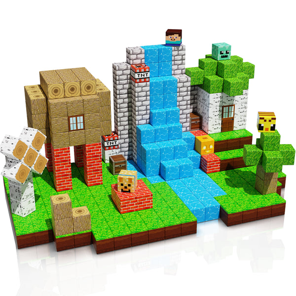 【Forest Life】Magnetic Tiles Building Blocks STEM Toys - 2025 Village Collection