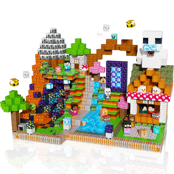 【Magic Portal】Magnetic Tiles Building Blocks STEM Toys - 2025 Adventure Collection